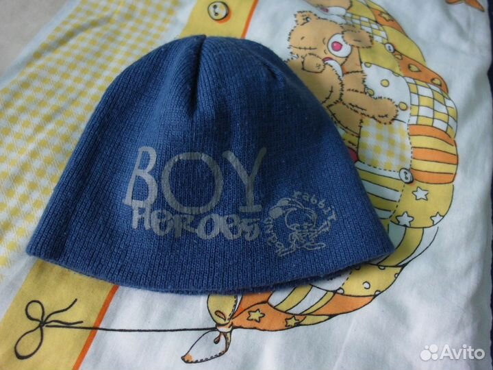 Шапочка двойная на ог 50-53 см