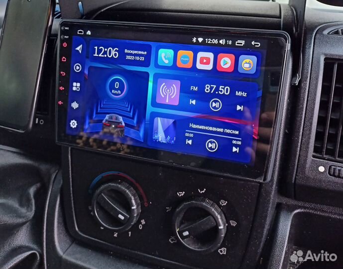 Магнитола на Фиат Дукато