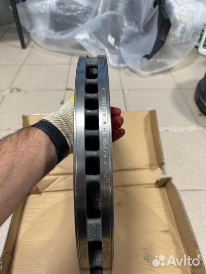 Диск тормозной передний 434/220x45
