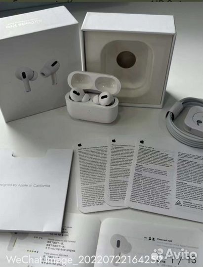 Беспроводные наушники apple airpods pro