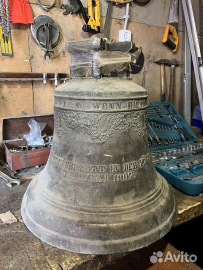 Старинный колокол 1907 г