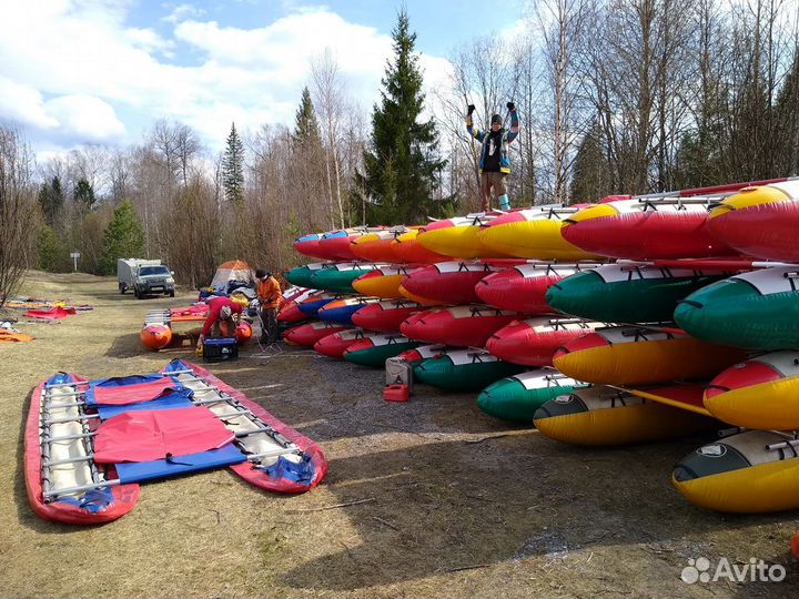 Катамаран прокат туристический сплав доставка