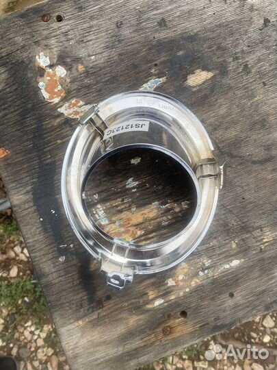 Оправа туманки левая Nissan Patrol 2004-2010 хром