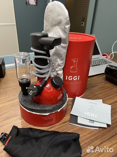 Ручной отпариватель Laura Star Iggi красный