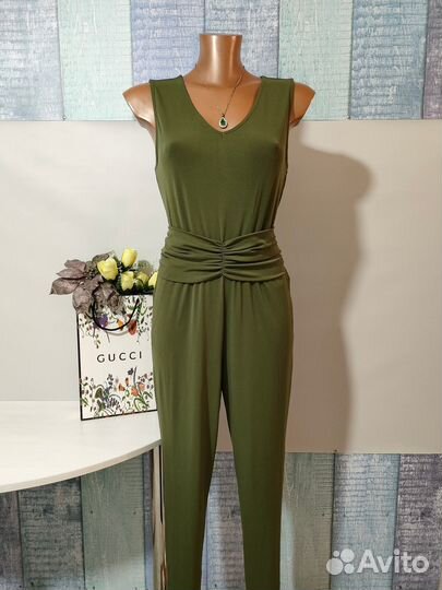 44-46 Bonprix женский комбинезон хаки зелёный