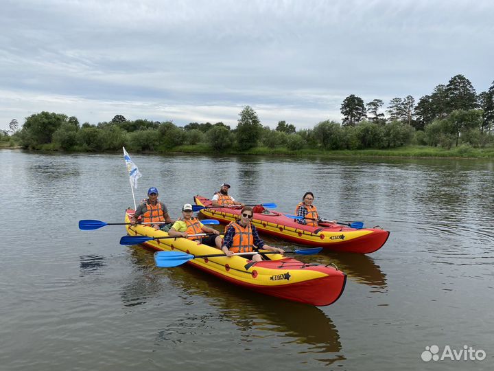 Сплав по реке Уда