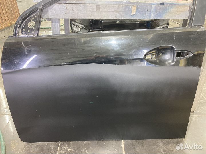 Дверь передняя левая kia rio 3