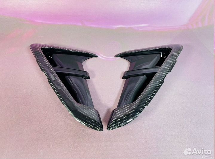 Жабры в крылья BMW X3 G01 X4 G02 carbon