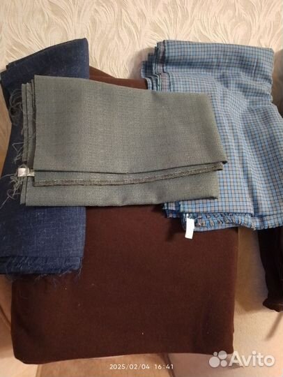 Ткань СССР отрезы большие