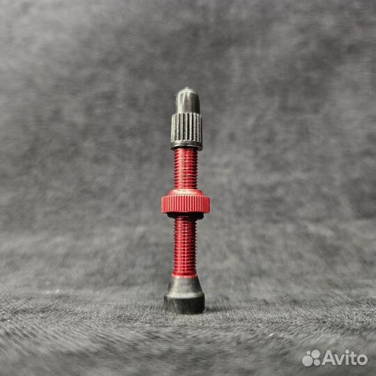 Бескамерный ниппель ColtBikes, алюминиевый, красны