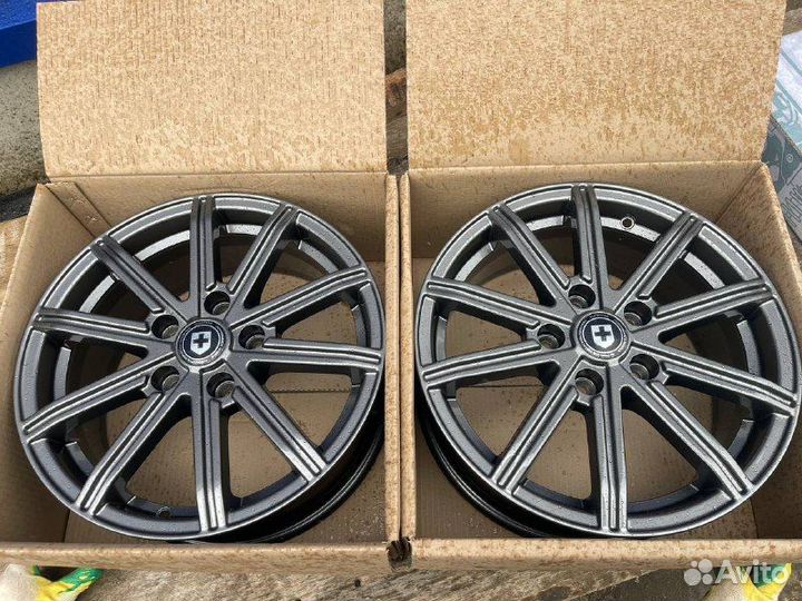 Диски r17 5x114,3 HRE Z200 графит 67.1