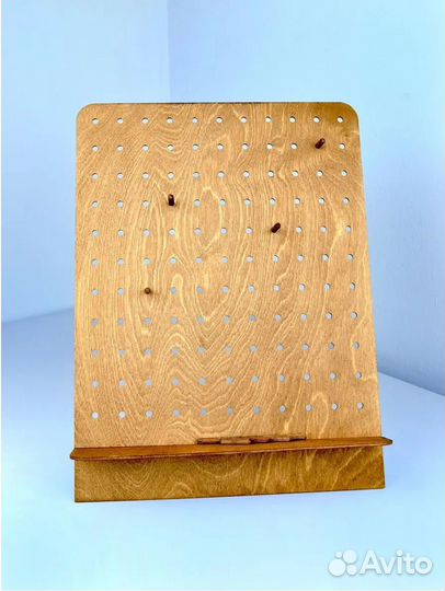 Витрина подставка для украшений и бижутерии темная