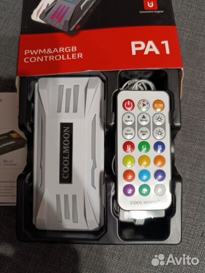 Контроллер вентиляторов с RGB Coolmoon