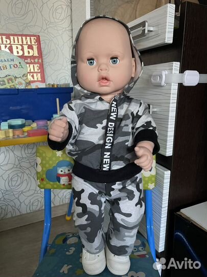 Кукла пупс мальчик