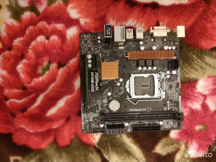 Материнская плата asrockh110M-DGS сокет 1151 v1
