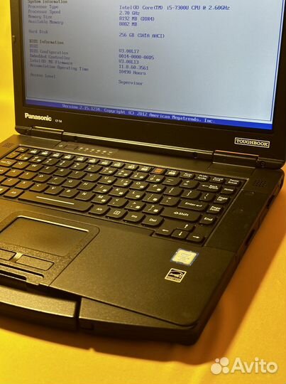 Защищенный ноутбук Panasonic CF-54 MK3