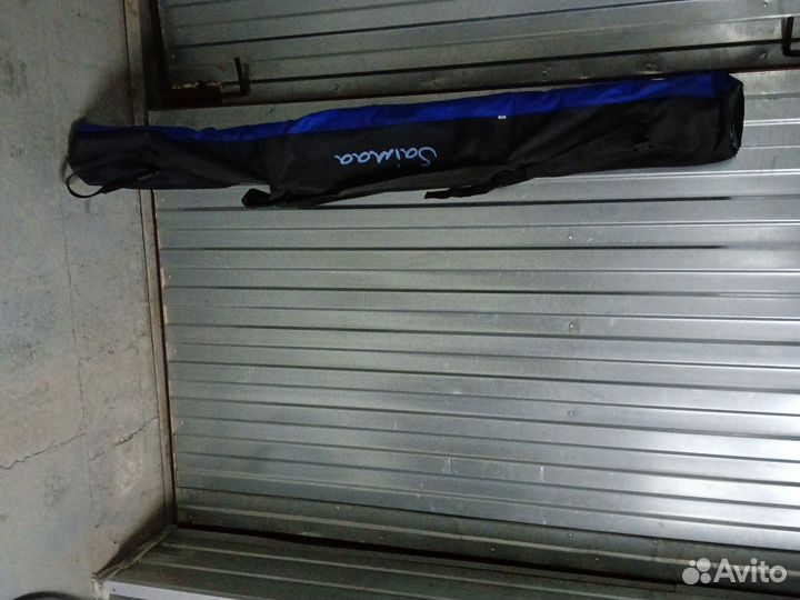 Комплект беговых лыж с палками в чехле