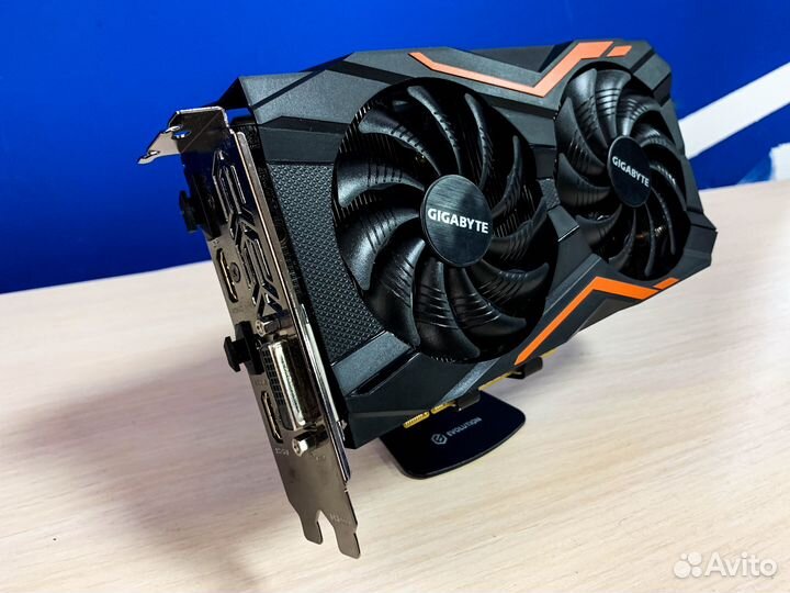 Видеокарта Gigabyte GeForce GTX 1050 Ti 4Gb 128Bit