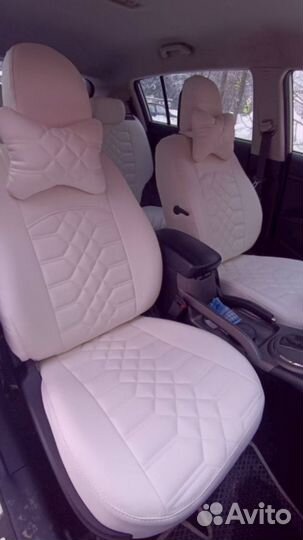 Авточехлы Хендай Санта-фе 2010г