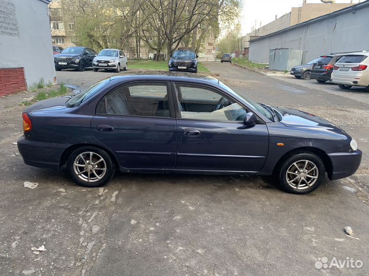 Kia Spectra 1.6 МТ, 2006, 210 000 км