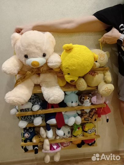 Место для хранения мягких игрушек