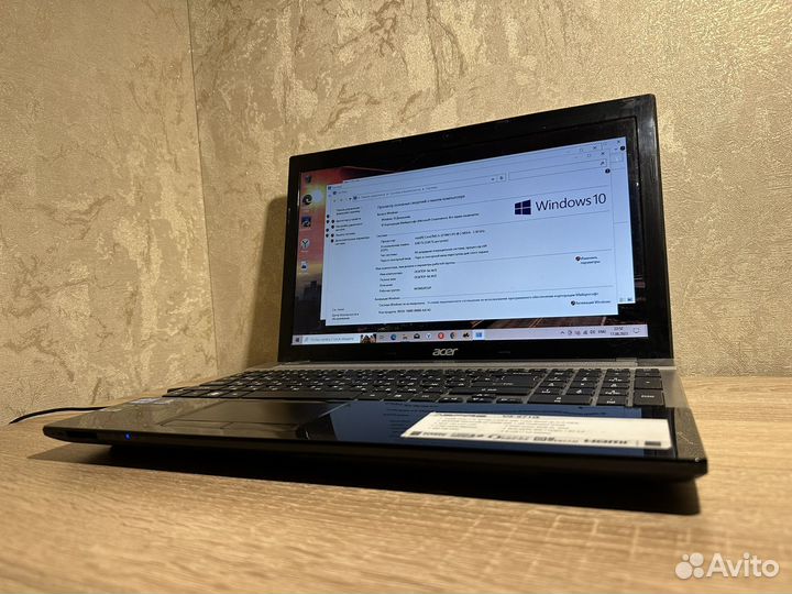 Мощный ноутбук Acer i5/4GB/500GB/HDD