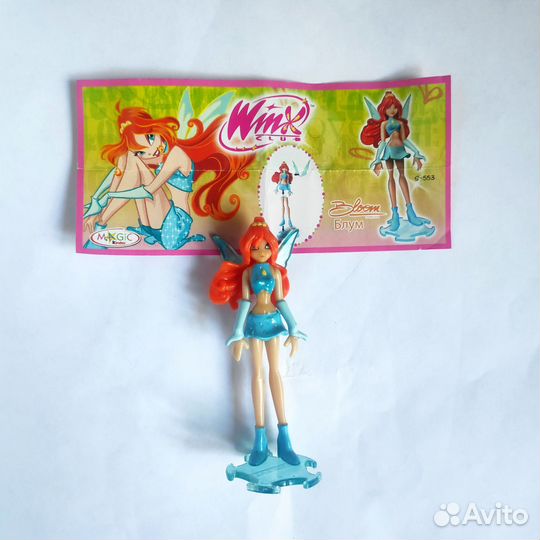 Фигурка Блум из Киндер Сюрприза