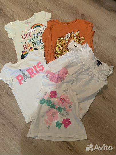 Детские вещи пакетом на девочку 6-7 лет