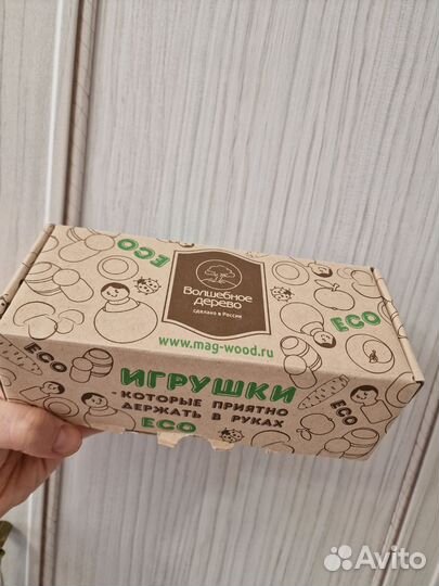 Деревянные игрушки бочата