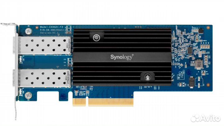 Сетевая карта Synology E10G21-F2 SFP+ приход