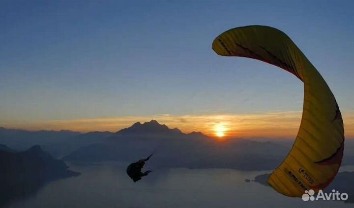 Полет на параплане