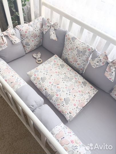 Бортики в детскую кроватку новые