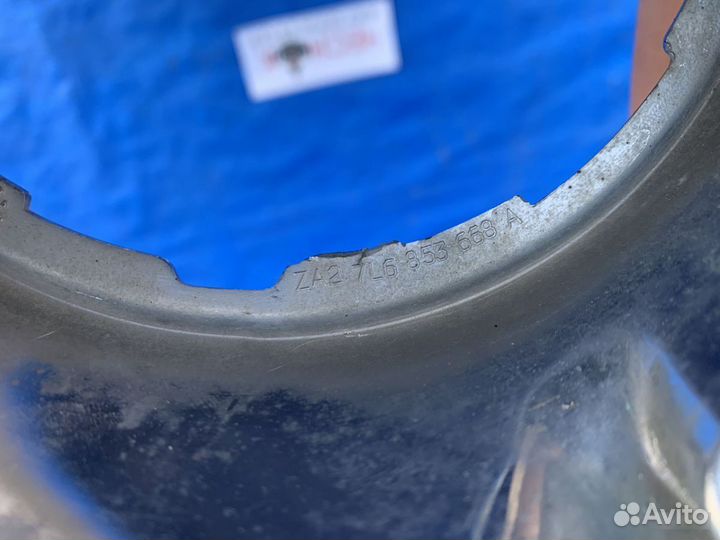 Решетка радиатора хром Volkswagen Touareg c 2007