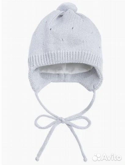 Шапка х/б Amarobaby, 42 р. + пинетки в подарок