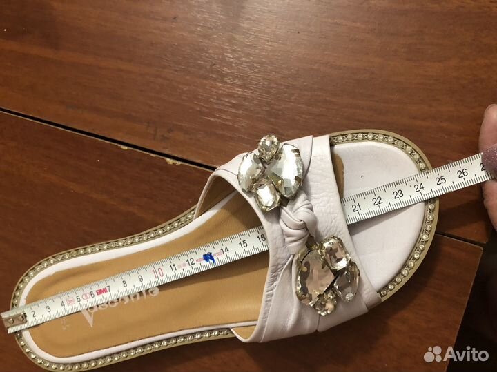 Шлепанцы женские науральная кожа 37р