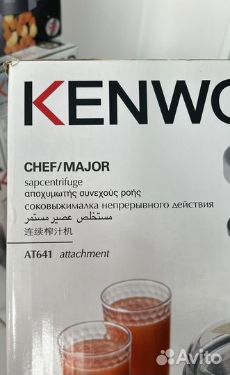 Kenwood насадка соковыжималка