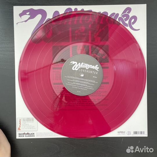 Whitesnake - Love Hunter UK Red Vinyl