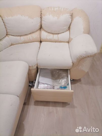 Угловой диван бу