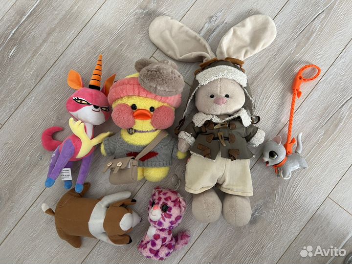 Мягкие игрушки пакетом