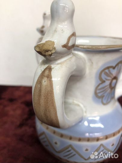 Кувшин,Ваза Обливная Керамика СССР