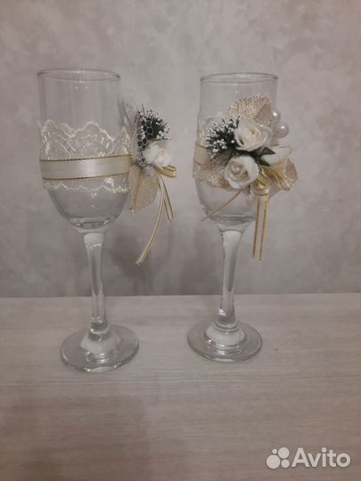 Фужеры на свадьбу