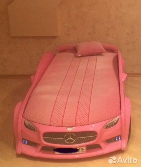 Детская кровать машина