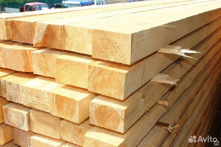 Доска брус естественной влажности