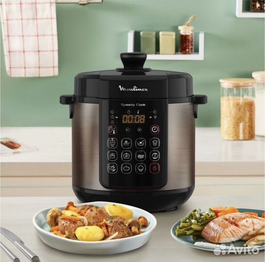 Мультиварка-скороварка Moulinex CE22A932