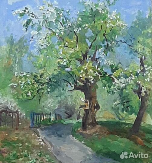 Картина маслом на холсте