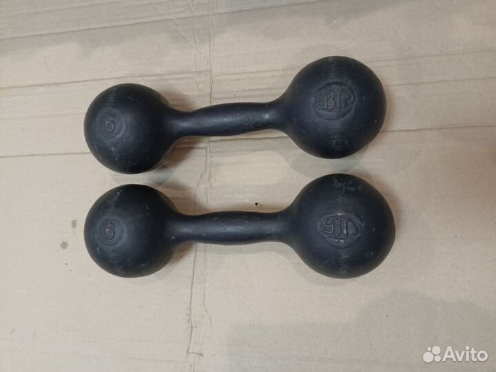 Гантели чугунные СССР