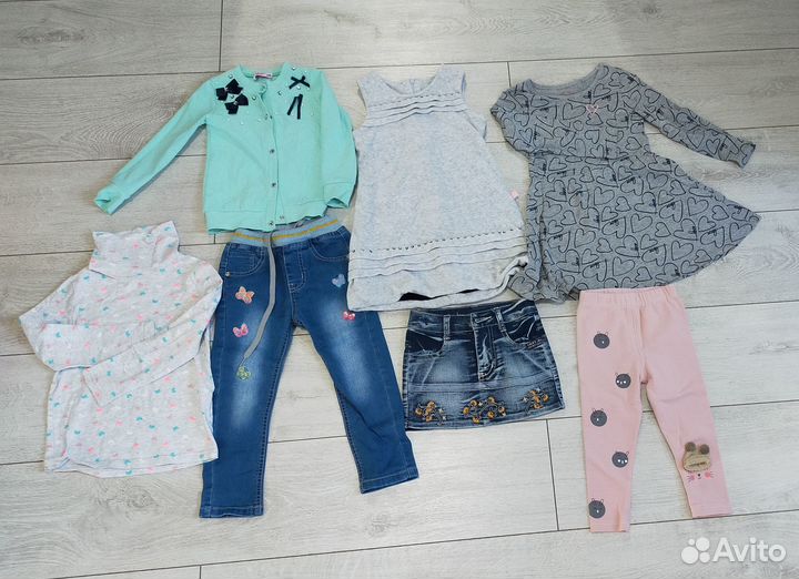 Пакет вещей для девочки (3-5 лет)