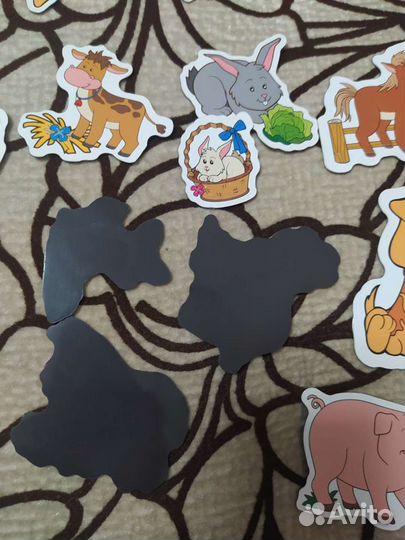 Развивающие игры магниты 1+