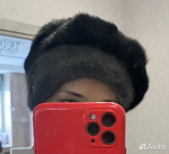 Берет норковый женский