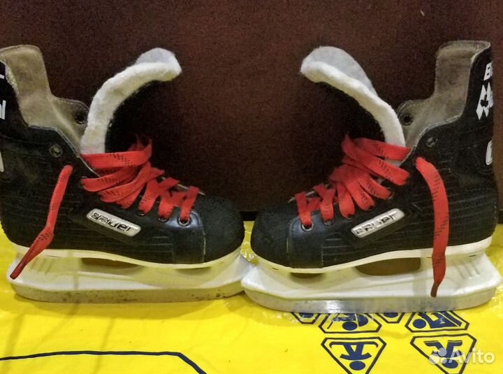 Коньки хоккейные Bauer National yth 10 euro 28